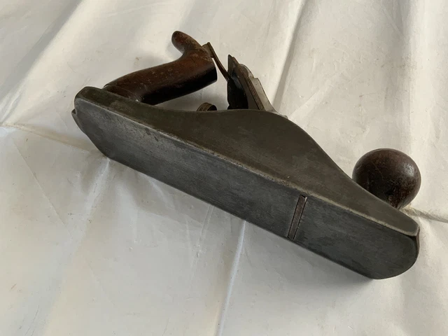Vintage Record No. 04 1/2 Wide Smoothing Plane Carpentry Tool Made in England 3