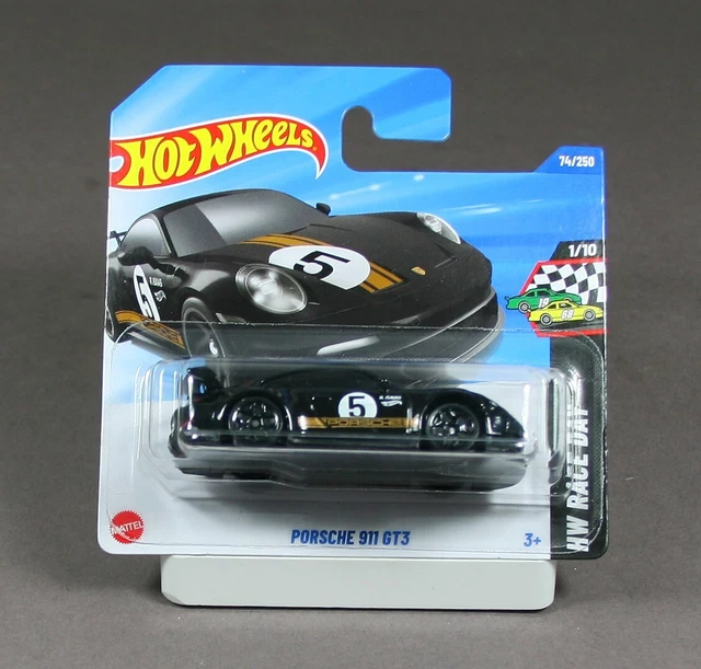 Voiture Miniature Hot Wheels Porsche 911 GT3 - Série Mainline 2025 - HYX17 - Neuf Sous Carte