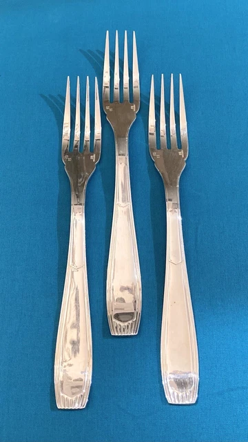 Couteaux christofle art deco metal argente d'occasion - Arts de la