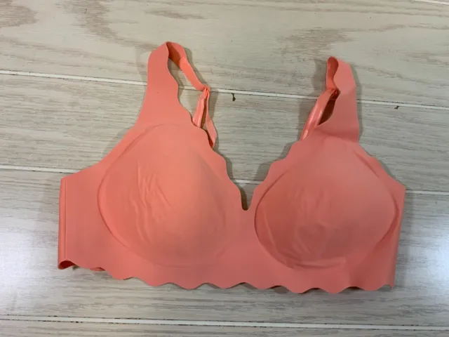 b.tempt'd by Wacoal b.wow'd Wire Free Bra, Womens Size Small, Peach MSRP $44