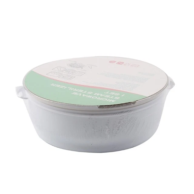 Baby Bottle Microwave Sterilizer Pacifier Holder Storage Box