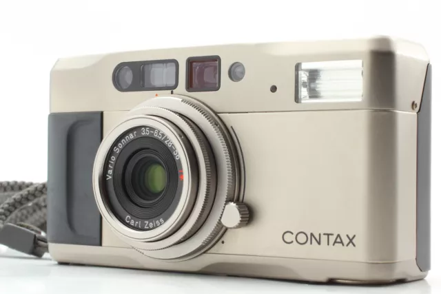 NEAR MINT LCD Works Contax TVS Point & Shoot 35mm Film Camera From JAPAN