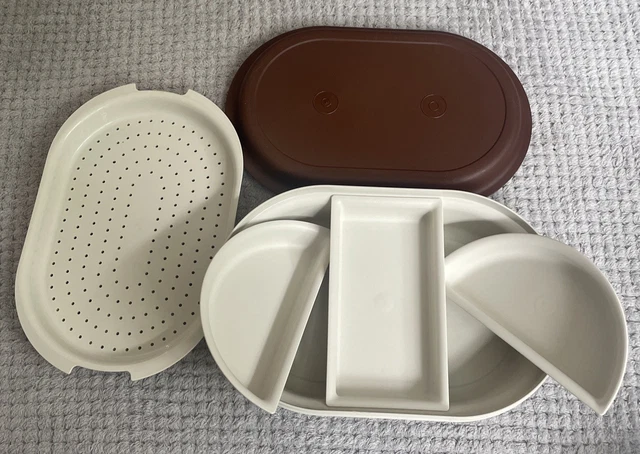 Lot De Saladiers Et Passoire Tupperware Vintage Avec Personnage E.T.