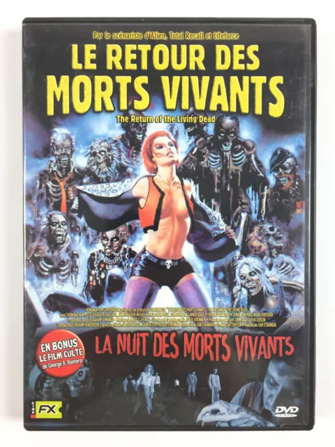 DVD - le retour des morts vivants + le nuit des morts vivants