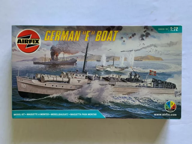 Airfix German  E-Boat Series 10 #10280 1:72 Scale Model Kit