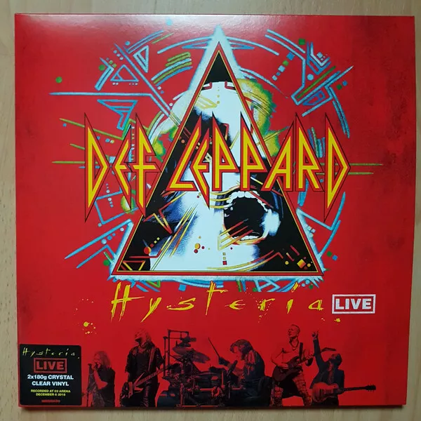 Def Leppard Hysteria Live - LP 33T x 2