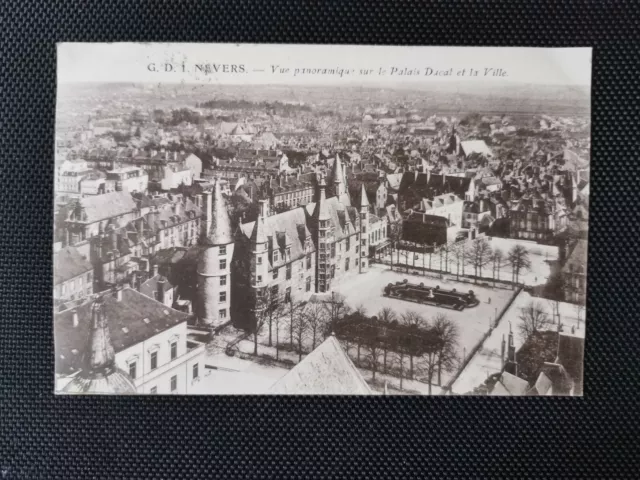 CPA 58 NEVERS - Panoramic view of the Doge's Palace and the City