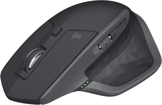 Logitech MX Master 2S Bluetooth Edition Wireless Mouse Multi-Surface - Graphite