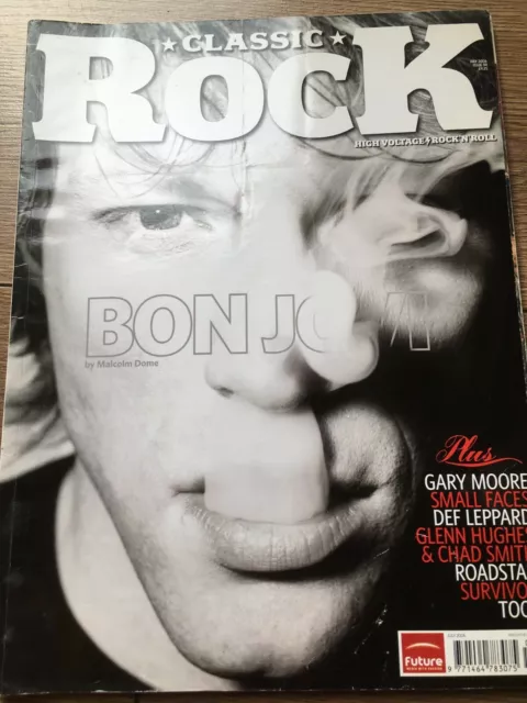 Classic Rock Magazine 94, July 2006, Bon Jovi, Small Faces, Def Leppard, T Rex