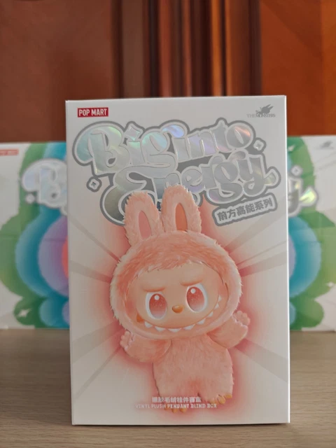 Boîte Mystère POP MART Labubu BIG INTO ENERGY - Figurine Peluche 17cm, édition 2025 Scellée