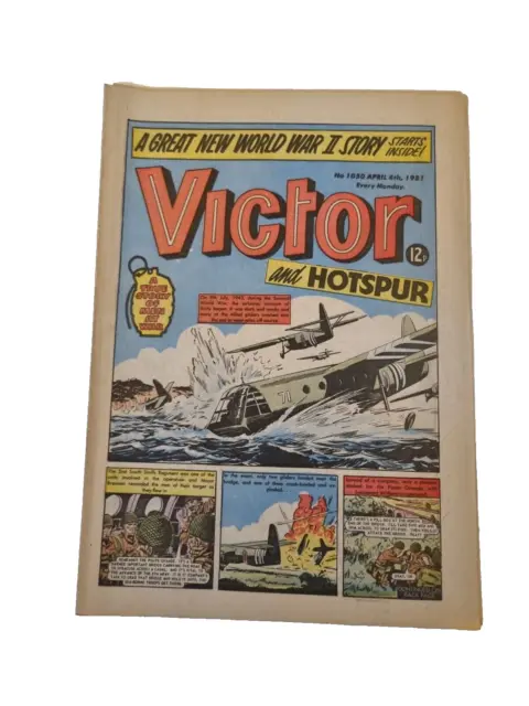 Victor and Hotspur Comic No. 1050 - 4th April 1981