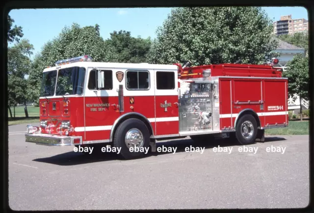 New Brunswick NJ E1 1995 Seagrave pumper Fire Apparatus Slide