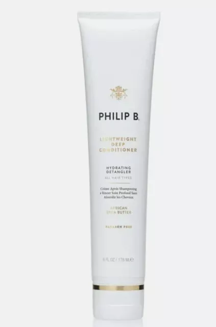 Philip B. Lightweight Deep Conditioner Hydrating Hair Detangler 6 fl oz / 178 ml