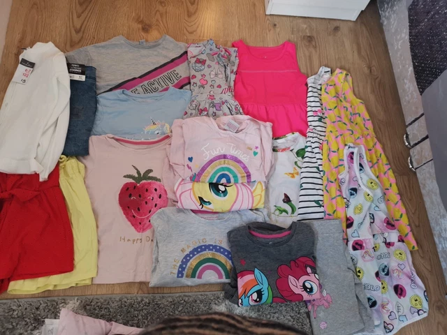 Girls  6-7 Years Spring/ Summer Bundle Primark H&m Tu 18 items