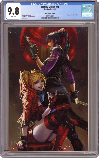 Harley Quinn #75 Ngu Unknown Virgin Variant CGC 9.8 2020 3920130001