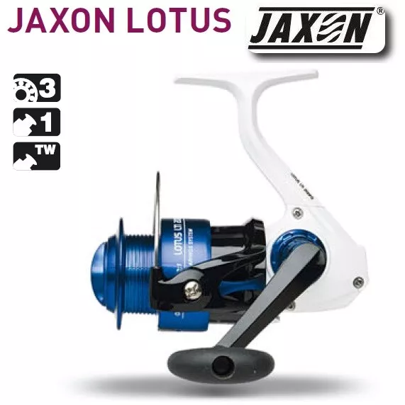 Jaxon Lotus Lti Fishing Reel Spinning Jig Float Front Drag Long Cast Spare Spool