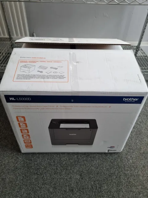 Brother HL-L5000D A4 Mono Laser Printer USB (OPEN BOX)