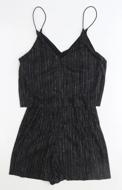 Maglione da donna nero poliestere New Look taglia 8