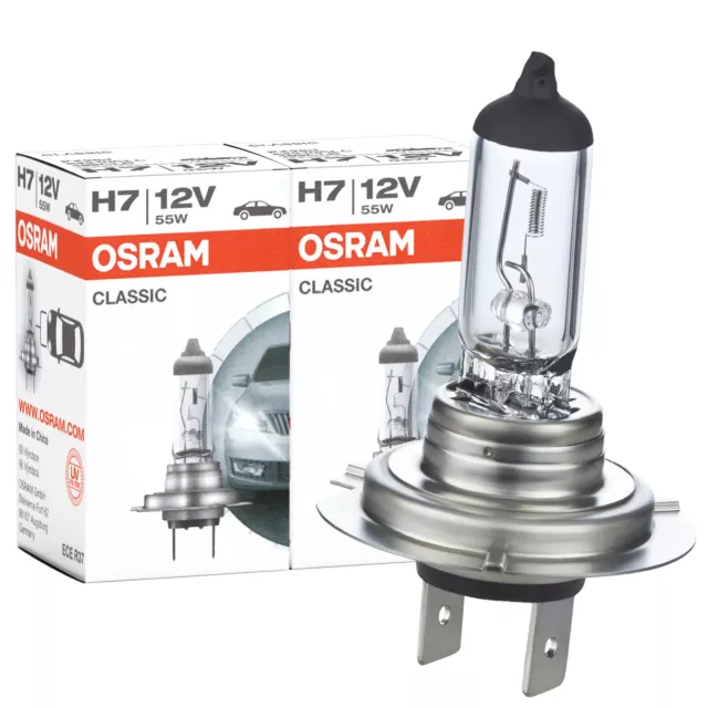 2x Osram H7 12V 55W  Lampe Autolampe Glühlampe Birne Duo Set Glühbirnen Birnen