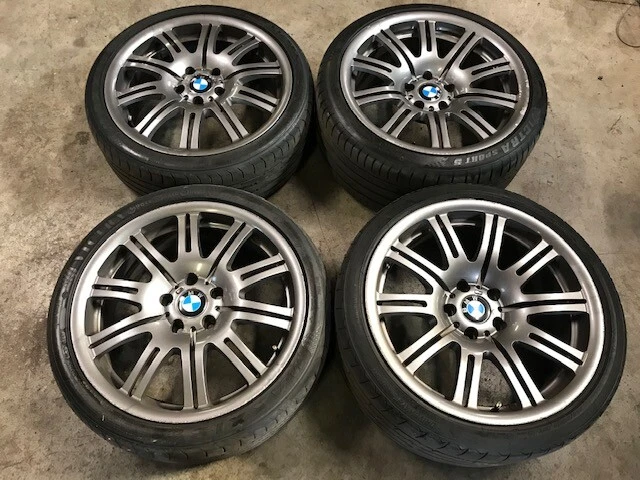 BMW E46 M3 Coupe Convertible 19" OEM Staggered Alloys Wheels £470.00 ...