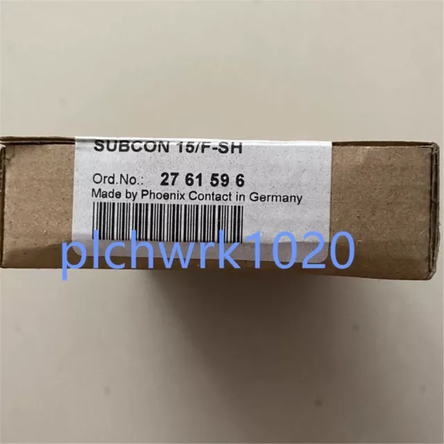 1 PCS NEW IN BOX Phoenix SUBCON 15/F-SH bus connector 2761596