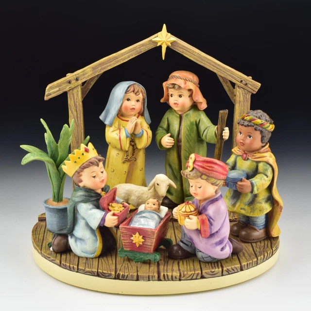 MJ Hummel O Holy Night Nativity Figurine 2016 First Issue NIB COA Danbury Mint