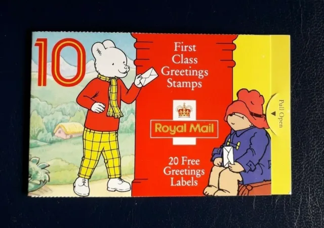 1994-Gran Bretagna- Libretto First Class Stamps-Auguri-MNH**