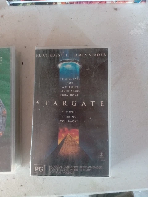 Stargate PAL VHS Video Cassette - Aus Roadshow Tape - Science Fiction Movie