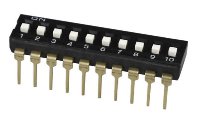 SP x3 Interruptor Dip Switch 2 3 4 6 8 posiciones 2p 3p 4p 6p 8p ON OFF 2.54mm SP 