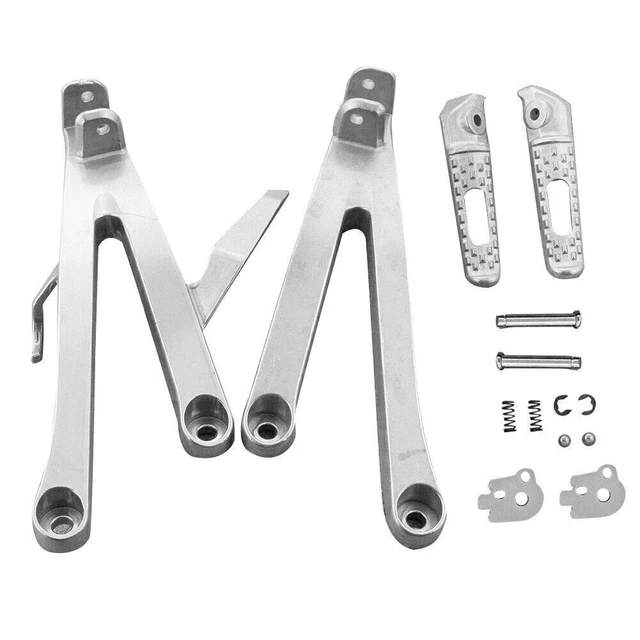 Pedali Passeggeri & Pioli Staffe Posteriori Poggiapiedi Per Honda CBR 600RR 2007-2010