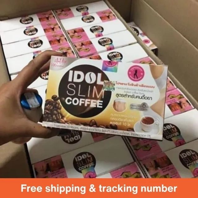 10x Idol Slim Instantkaffee zuckerfreie Gewichtskontrolle Fettverbrennung... 2