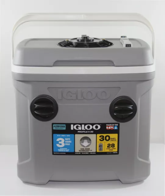 12V Portable Air Conditioner cooler 30 Quart 560 CFM Digital Multi Speed (CAMO)