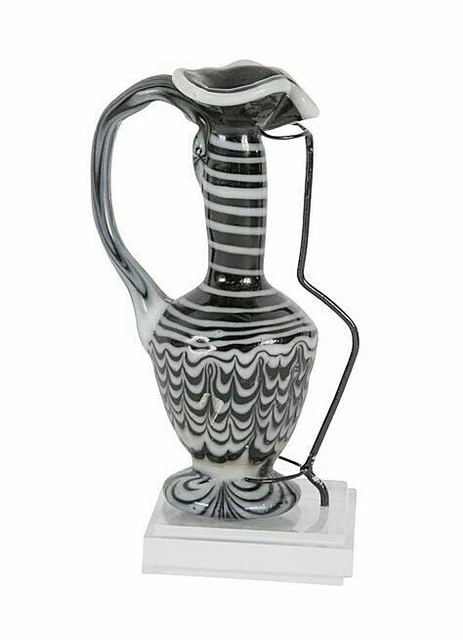 Excelente Core-Formed Fenicio Estilo Cristal Ewer Sobre Base 2