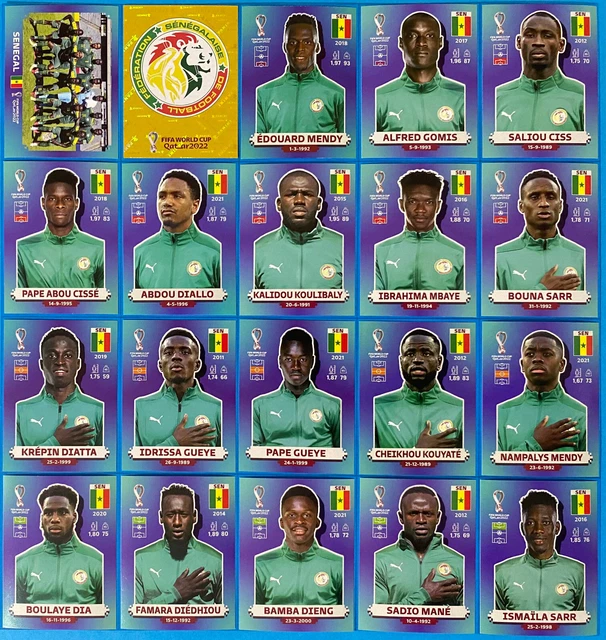 figurine-panini-world-cup-qatar-2022-team-senegal-completo-sen1-sen20