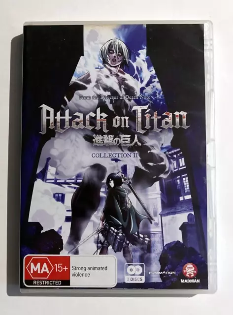 DVD Anime Attack On Titan Season 1-4 Vol.1-87 End + Junior High + 9 SP + 2  Movie