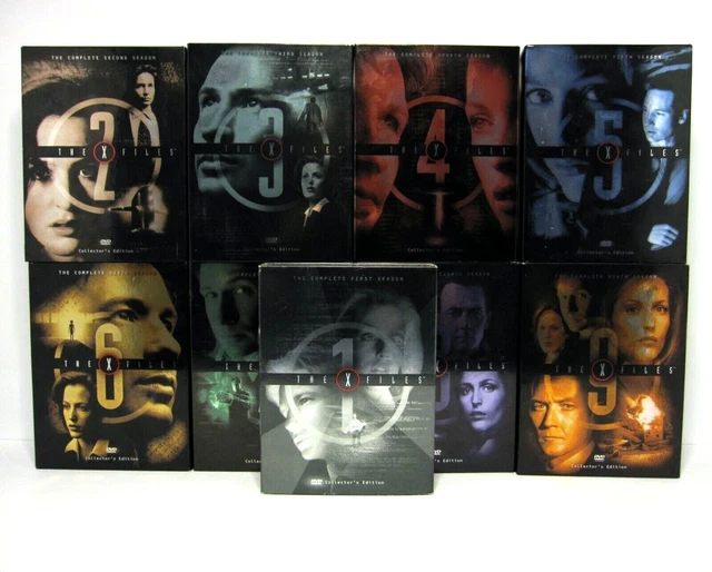 THE XFILES COMPLETE Original Series Collector's Box Sets DVD 9 Seasons