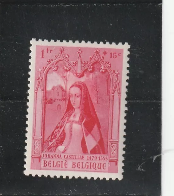L6164 BELGIQUE  TIMBRE N° Y&T 577 de 1941-42 " Jeanne de Castille " NEUF*