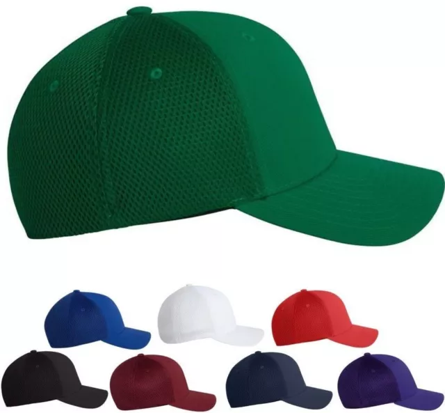 FLEXFIT - Ultrafiber Mesh Back Golf Cap, Fitted Baseball Hat, SIZES S/M, L/XL