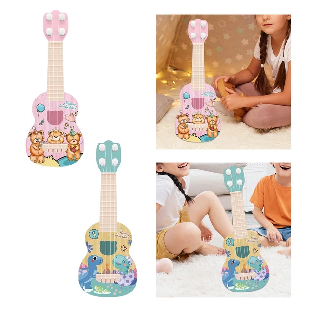 Giocattolo per chitarra ukulele professionale 4 corde regolabili Apprendimento