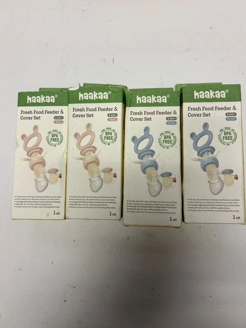 Haakaa fresh food feeders.  All 4