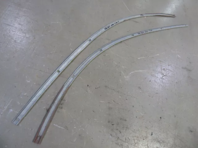 1949-1952 Chevrolet Styleline 2 door sedan quarter window roof trim mounts