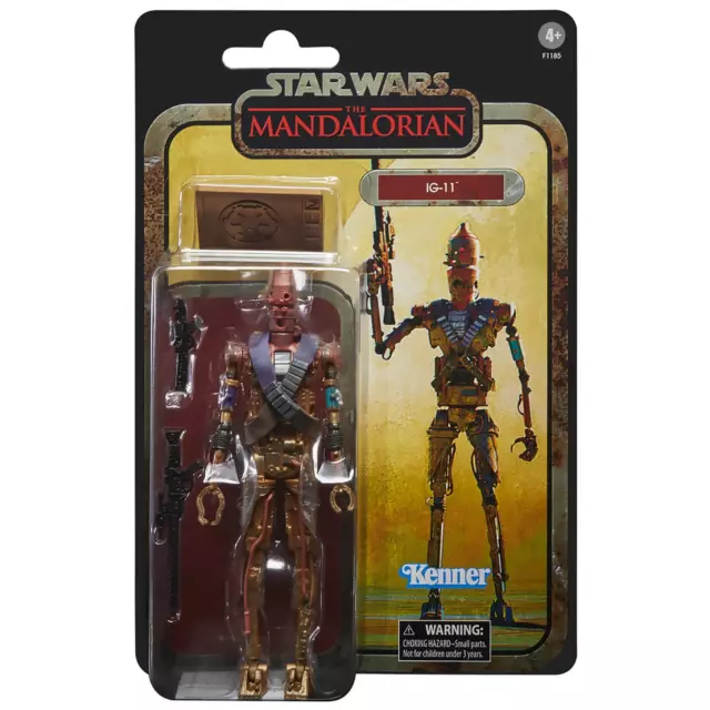 HASBRO STAR WARS THE BLACK SERIES MANDALORIAN IG-11 ACTION FIGURE-Damaged Box