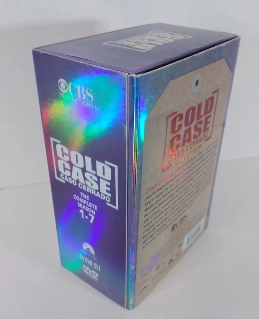 RARE COLD CASE Files Seasons 1-7 Complete Series 44 Discs VGUC $300.00 ...