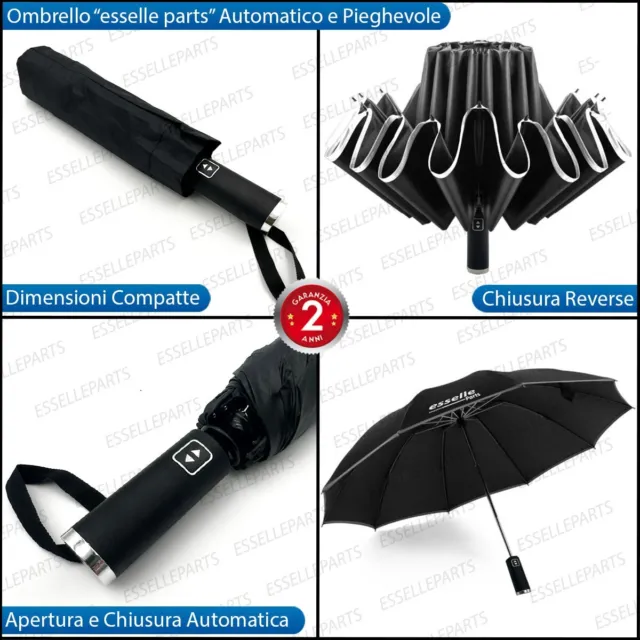 Ombrello Esselle Parts Automatico Da Pioggia Antivento Per Mazda 2 Ii 2