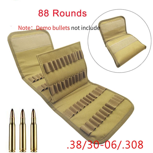 Sacoche De Munitions Nylon – 100 Cartouches Pour 7.62mm, .308, .357, .270