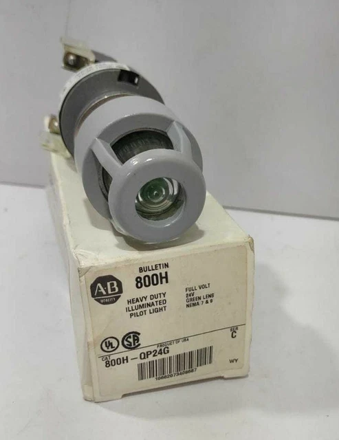 Allen Bradley 800H-QP24G Serie C Resistente Illuminato Pilota Luce