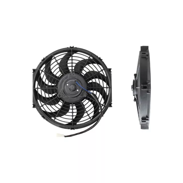 Aeroflow 12" Curved Blade Electric Thermo Fan - 1400CFM AF49-1001