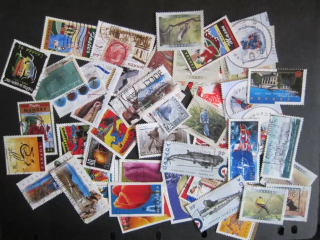 Hoard Of 2 million Used CANADA from 1990 to 2003 200 DIFFERENT Commemoratives