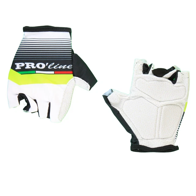 Guanti Ciclismo Bicicletta Da Corsa Estivi PRO' line Bianco All Road Corto