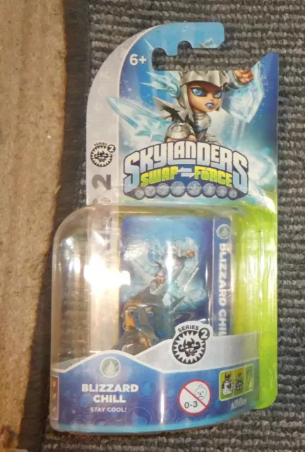 Nintendo Wii Skylander Blizzard Chill  brand new sealed figure Swap force